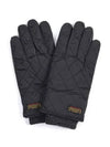 Touch Screen Quilted Field Gloves Black - POLO RALPH LAUREN - BALAAN 2