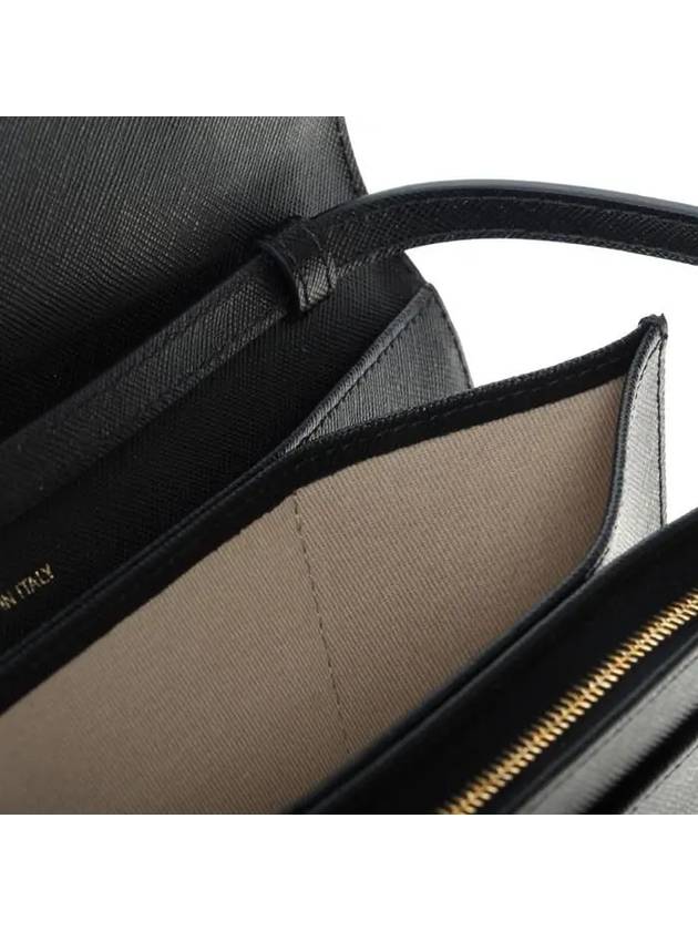 Trunk Saffiano Cross Bag Black - MARNI - BALAAN 11