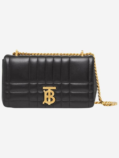 Lola Quilted Lambskin Small Shoulder Bag Black - BURBERRY - BALAAN 2