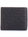 Intrecciato Weaving Half Wallet Espresso - BOTTEGA VENETA - BALAAN 4