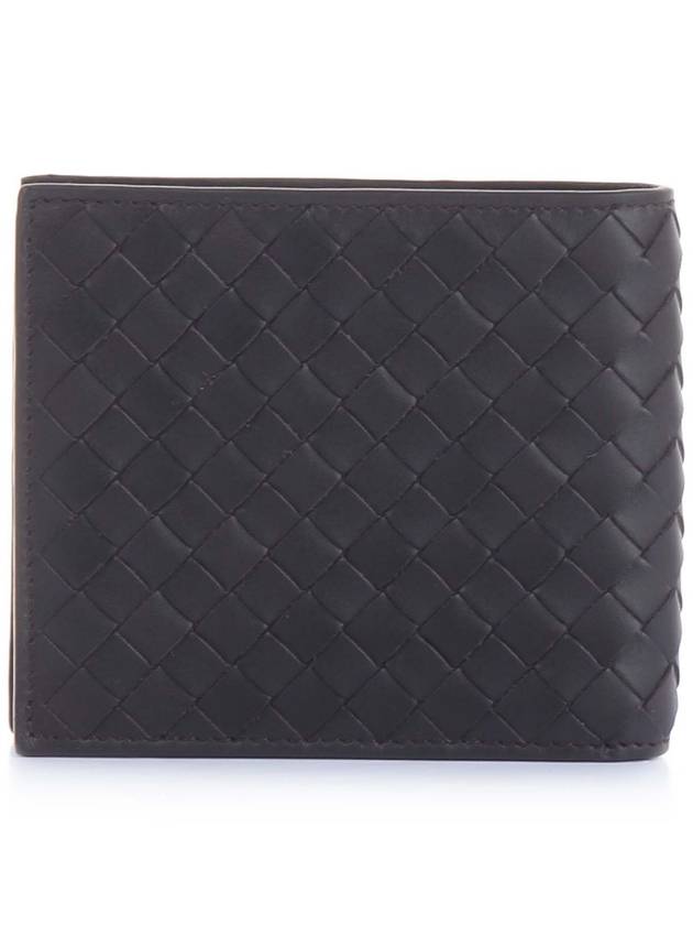 Intrecciato Weaving Half Wallet Espresso - BOTTEGA VENETA - BALAAN 4