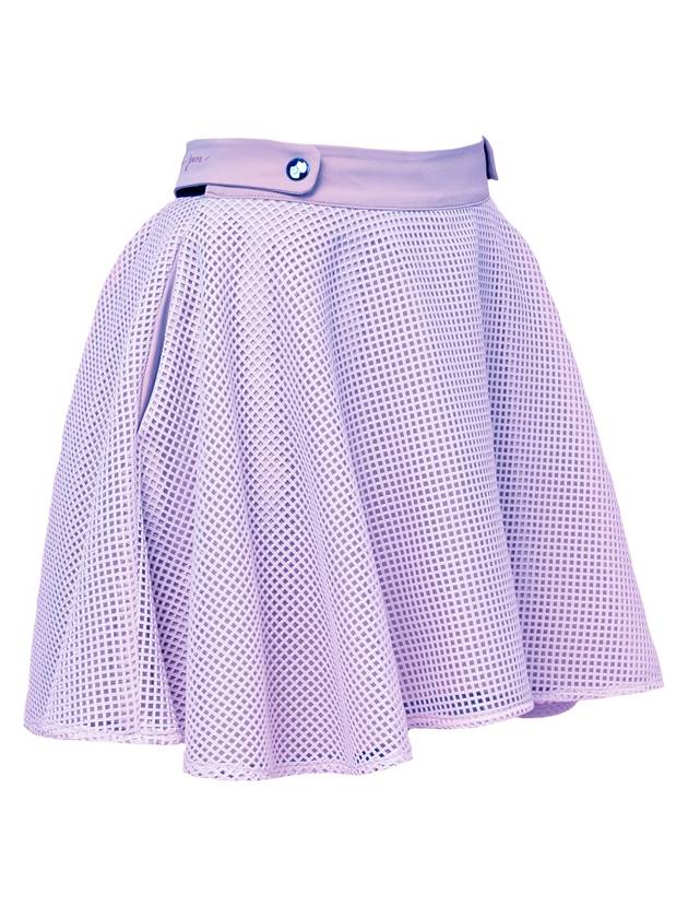 Golf Wear Waffle Skirt Lavender - J JANE - BALAAN 3