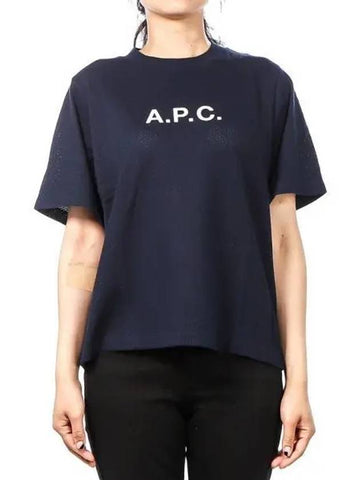 Women s logo short sleeve t shirt 271850 - A.P.C. - BALAAN 1