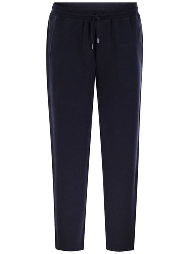 Sporty trousers in cashmere blend - BRUNELLO CUCINELLI - BALAAN 1