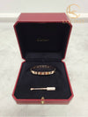 Used luxury goods Lewis It No 17 Rose gold 4P love bracelet - CARTIER - BALAAN 4