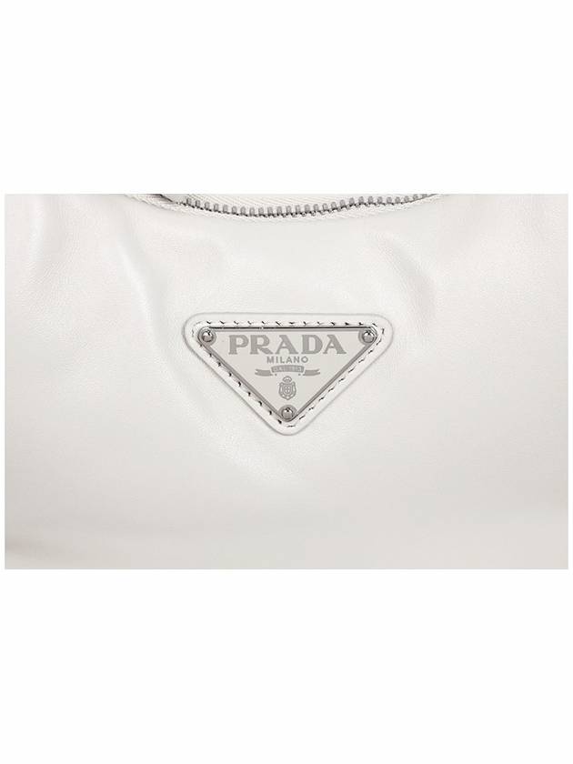 Soft Padded Nappa Leather Mini Bag White - PRADA - BALAAN 5