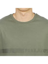 Men s short sleeve t shirt PMTSXF05 THYME - PARAJUMPERS - BALAAN 5