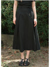 Nerine strap pleated long skirt - MICANE - BALAAN 3