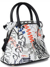 Graffiti 5AC Micro Tote Bag White - MAISON MARGIELA - BALAAN.