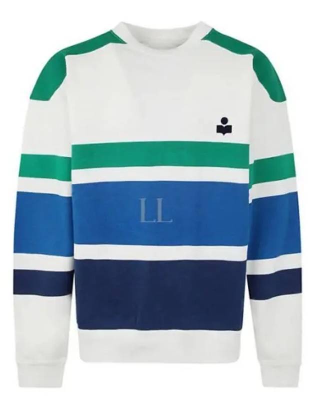 Mayoan Logo Sweatshirt Blue - ISABEL MARANT - BALAAN 2