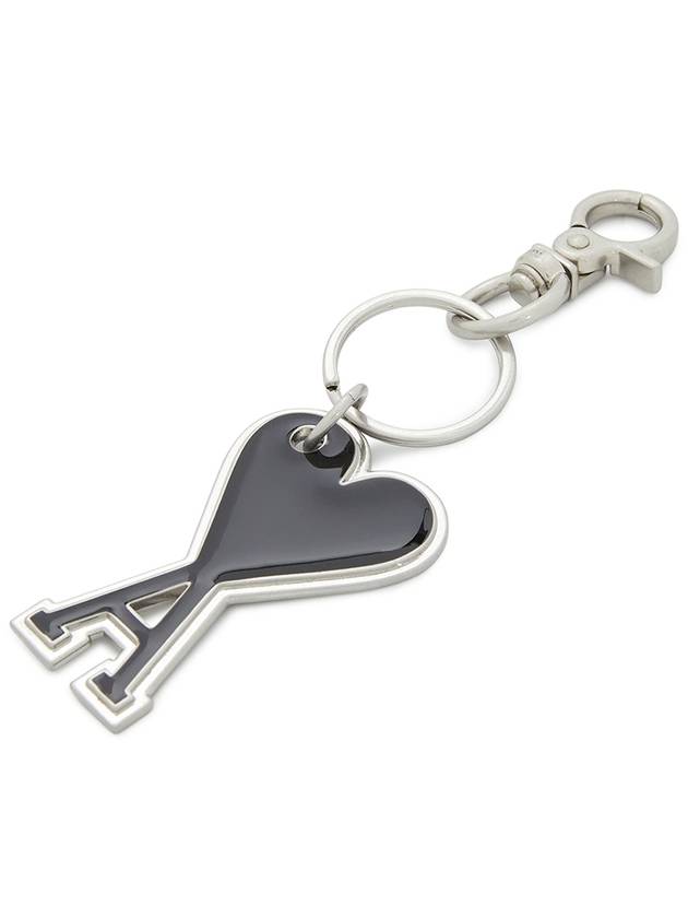 Heart Logo Keyholder Black - AMI - BALAAN 4