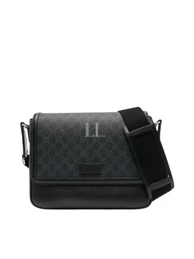 Tag Medium GG Cross Bag Black - GUCCI - BALAAN 2