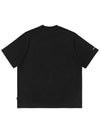 Tiger Collection Bucket Point T Shirt BLACK - MALBON GOLF - BALAAN 2