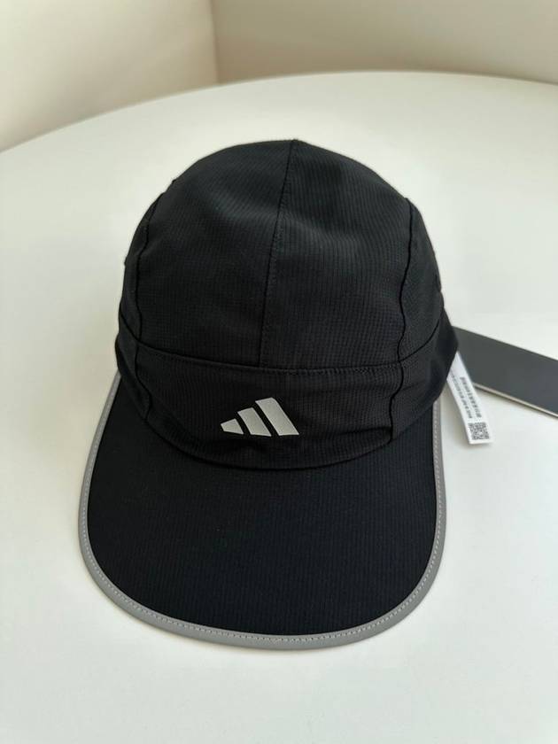 Running Cap HT4816 Black WOMENS ONE SIZE 54 57cm - ADIDAS - BALAAN 3