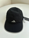 Running Cap HT4816 Black WOMENS ONE SIZE 54 57cm - ADIDAS - BALAAN 6