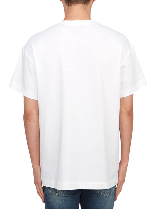 Logo Cotton Short Sleeve T-shirt White - HUGO BOSS - BALAAN 4