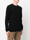 Lens Wappen Knit Top Black - CP COMPANY - BALAAN 3