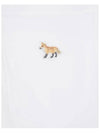 Baby Fox Patch Pocket Short Sleeve T-Shirt White - MAISON KITSUNE - BALAAN 5