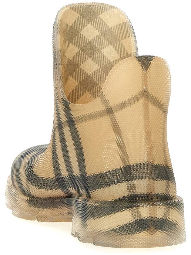 Burberry Check Ankle Boots - BURBERRY - BALAAN 3