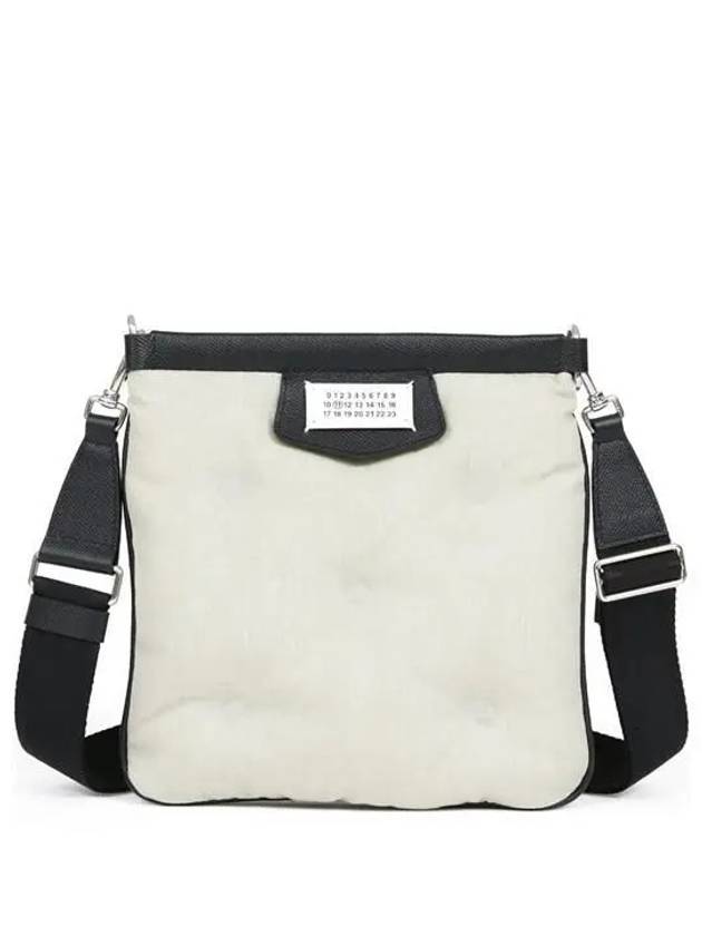 Glam Slam Sports Flat Cross Bag Greige - MAISON MARGIELA - BALAAN 1