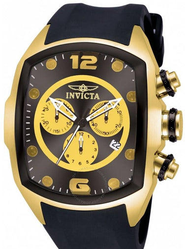 Invicta Lupah Chronograph Black Dial Men's Watch 10067 - INVICTA - BALAAN 1