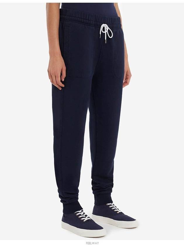 Chillax Fox Patch Classic Track Pants Navy - MAISON KITSUNE - BALAAN 4