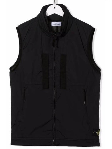 Kids Women s Wappen Padded Vest Black 7616G0132 V0029 - STONE ISLAND - BALAAN 1