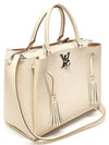 M54265 Cream Beige Calfskin Silver Lakmito Tassel 2WAY - LOUIS VUITTON - BALAAN 3