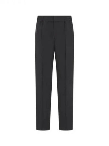 Men s Pintuck Stretch Banding Pants Black 271017 - EMPORIO ARMANI - BALAAN 1