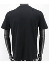 1927 Signature Short Sleeve T-Shirt Black - SALVATORE FERRAGAMO - BALAAN 5