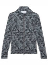 Icon Camo Print Full Hoodie Jacket Charcoal Heather Grey - G/FORE - BALAAN 2