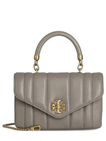 Kira Mini Top Handle Cross Bag Beige - TORY BURCH - BALAAN 2