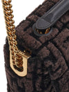 Baguette Chain Midi Shoulder Bag Dark Brown - FENDI - BALAAN 8