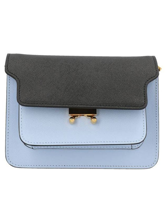 Trunk Small Cross Bag Blue Gray - MARNI - BALAAN.