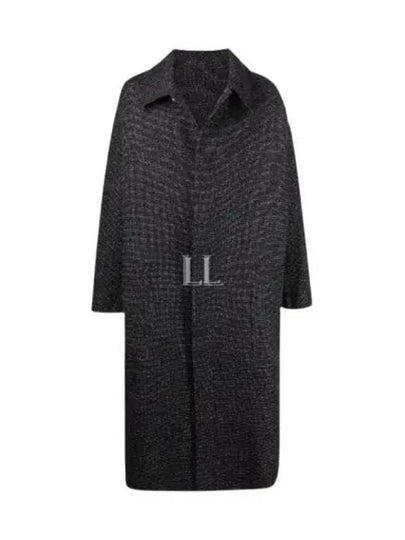 Oversized Wool Single Coat Black - AMI - BALAAN 2