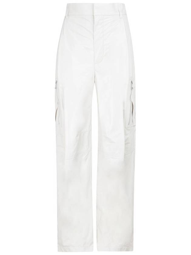 Calfskin Cargo Pants White - BOTTEGA VENETA - BALAAN 1