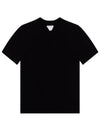 Men's Classic Short Sleeve T-Shirt Black - BOTTEGA VENETA - BALAAN 2