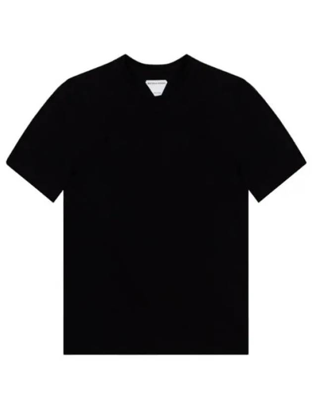 Men's Classic Short Sleeve T-Shirt Black - BOTTEGA VENETA - BALAAN 2