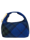 Peg Checked Duffel Bag Blue - BURBERRY - BALAAN 2