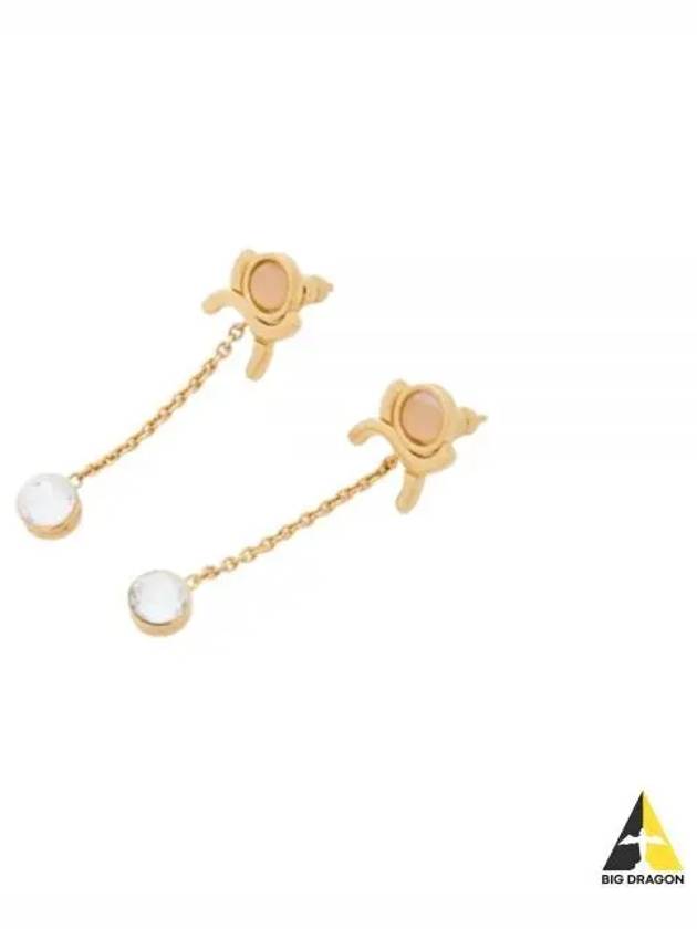 Chain Pendant Marcie Earrings Gold - CHLOE - BALAAN 2