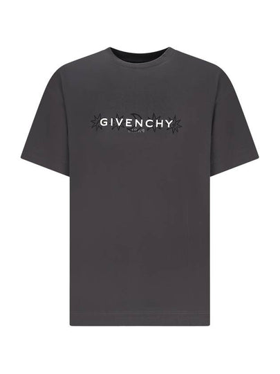 Tarot Print Reverse Short Sleeve T Shirt Rosewood - GIVENCHY - BALAAN 2