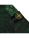 Men's Wappen Patch Camo Zip Up Hoodie Green - STONE ISLAND - BALAAN 5