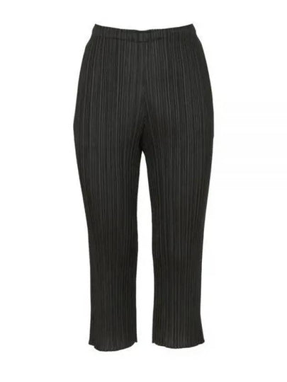 Thicker Bottoms 1 Wide Pants Black - ISSEY MIYAKE - BALAAN 2