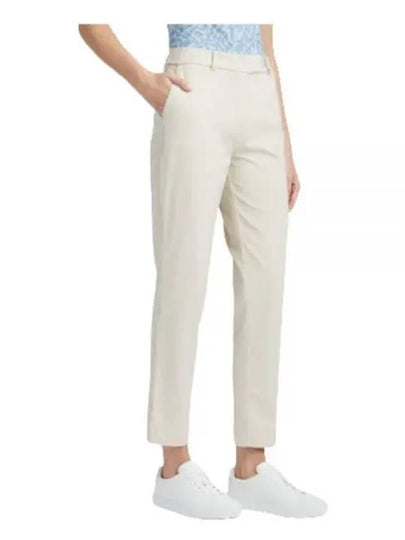 Women's Lux 4 Way Stretch Twill Straight Pants Beige - G/FORE - BALAAN 2