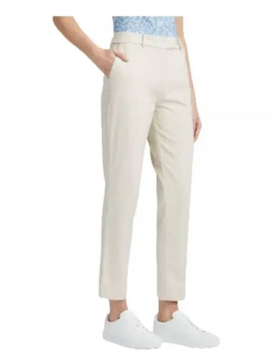 Women's Lux 4 Way Stretch Twill Straight Pants Beige - G/FORE - BALAAN 2