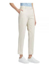 Women's Lux 4 Way Stretch Twill Straight Pants Beige - G/FORE - BALAAN 2