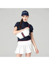 Golfwear Logo Strap Visor Navy - ONOFF - BALAAN 5