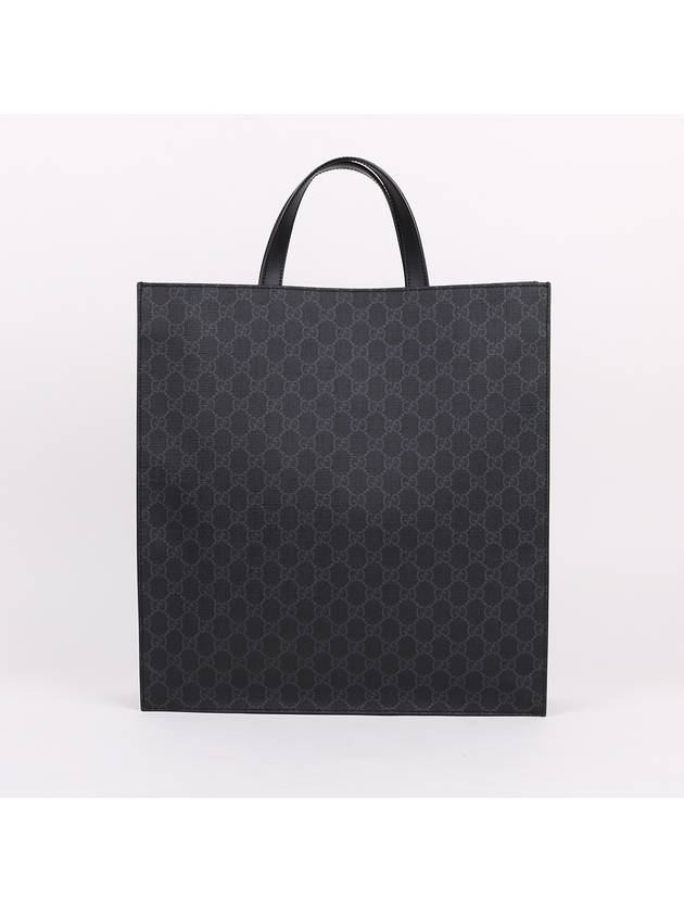 GG pattern black large tote and shoulder bag 495559 - GUCCI - BALAAN 4