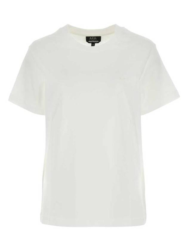 Standard Brode Logo Short Sleeve T-Shirt White - A.P.C. - BALAAN 1