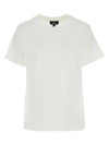 Standard Brode Logo Short Sleeve T-Shirt White - A.P.C. - BALAAN 1